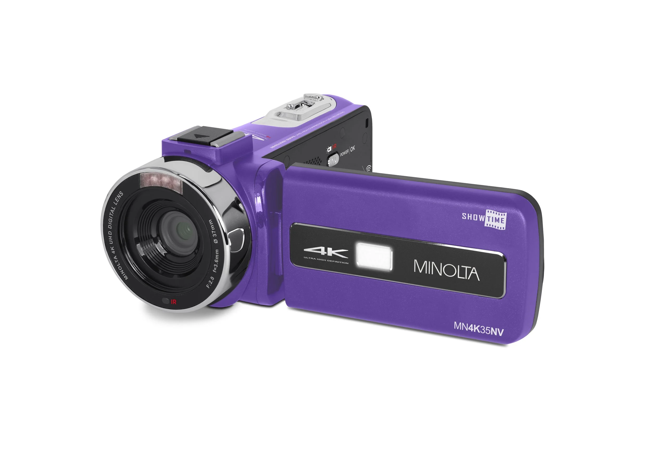 MN4K35NV - 4K Ultra HD IR Night Vision Camcorder — Minolta Digital
